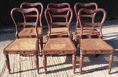 6 Antique Gillows Dining Chairs 3.JPG